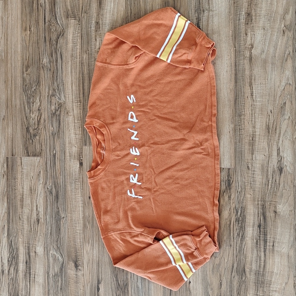 EUC FRIENDS cropped oversized sweatshirt